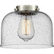 Franklin Restoration Bell 1 Light 8 inch Matte Black Mini Pendant Ceiling Light in Incandescent, Seedy, Franklin Restoration